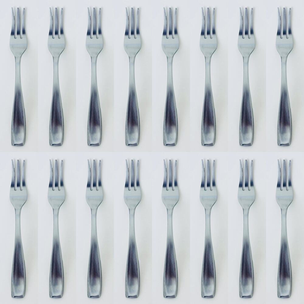 16 Pcs “Dash of That" by Hampton Forge Stainless‎ Flatware 5 3/4" Cocktail Forks